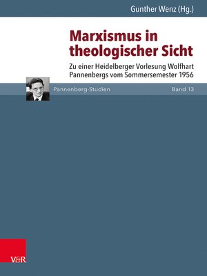 cover image of Marxismus in theologischer Sicht